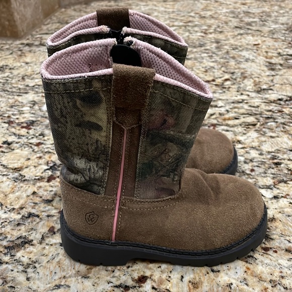 GUC GAME WINNER Boots Infant Girl’s Size 10.0 Camo & Pink Boots Girls Hunting - Picture 2 of 15